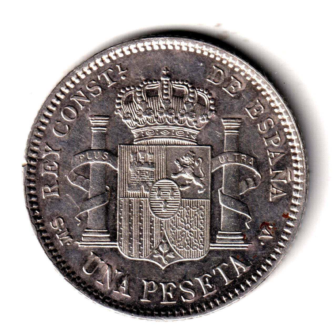 1 peseta ESPAÑA 1905 - Alfonso XIII *19* *05*