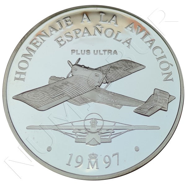25 euros ESPAÑA 1997 - Homenaje a la aviación Española
