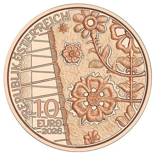 10 euros AUSTRIA 2026 TRAJES TRADICIONALES LODEN