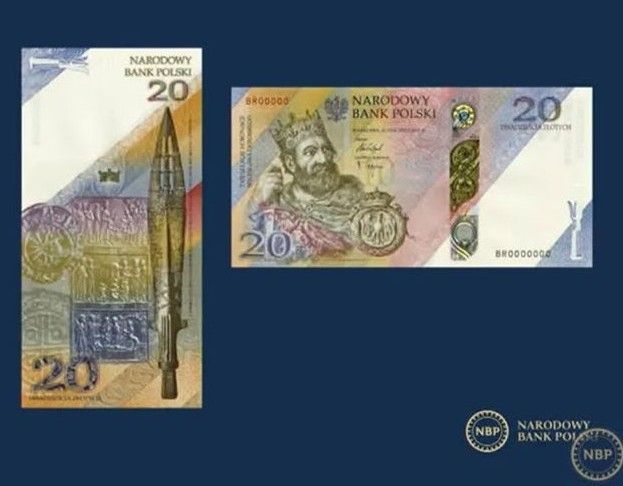20 zl Polonia  1000 años de la coronación de Boleslao el Valiente 2025