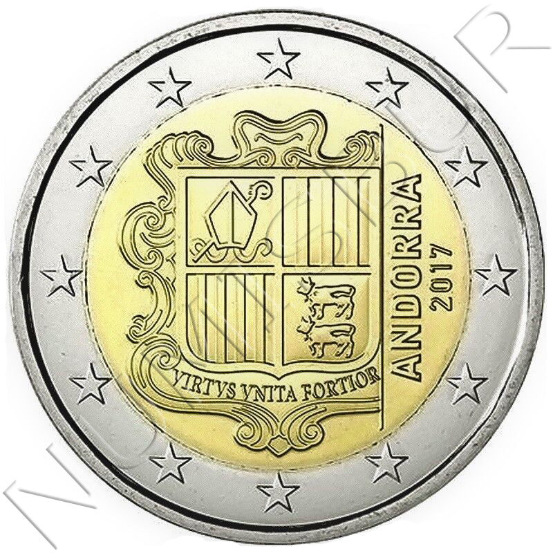 2 euros ANDORRA 2017 - Circulante