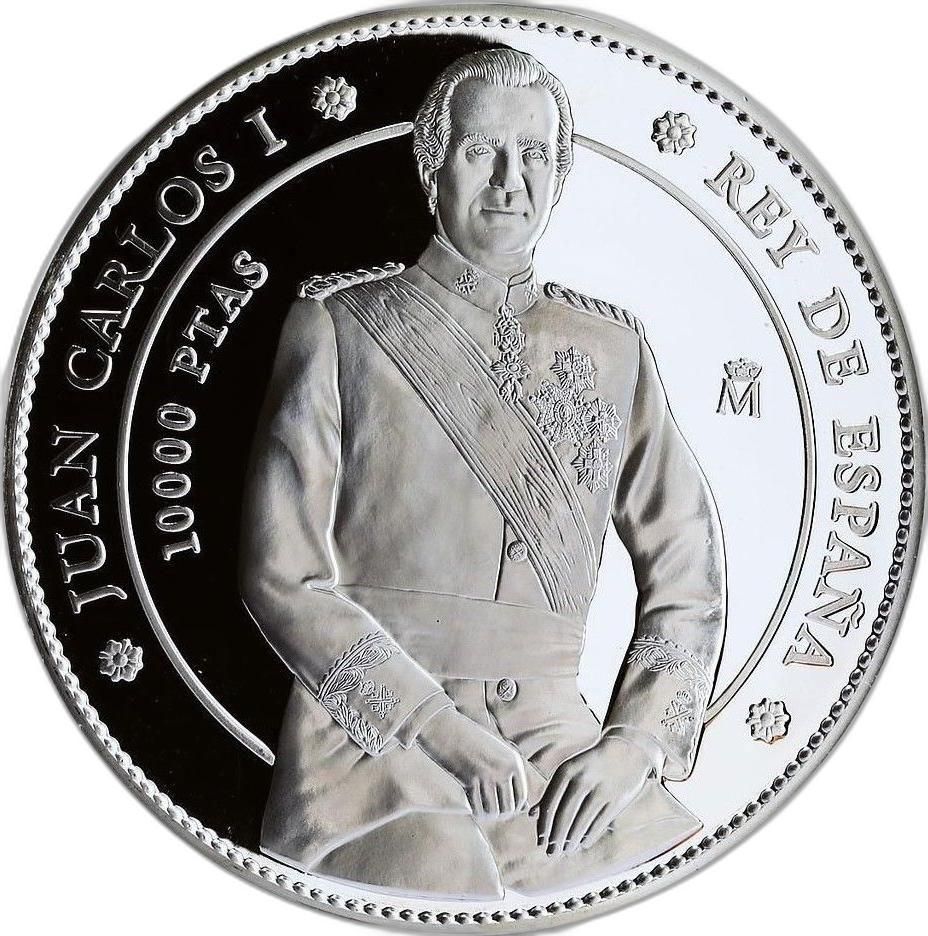 10000 pesetas cincuentin plata 2000 V CENTENARIO CARLOS V