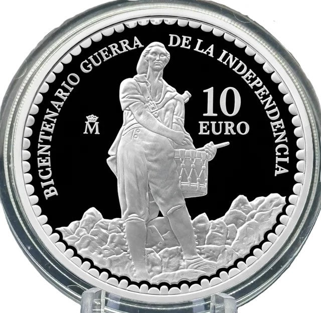 10 euro plata ESPAÑA 2008 TIMBALER DEL BRUC