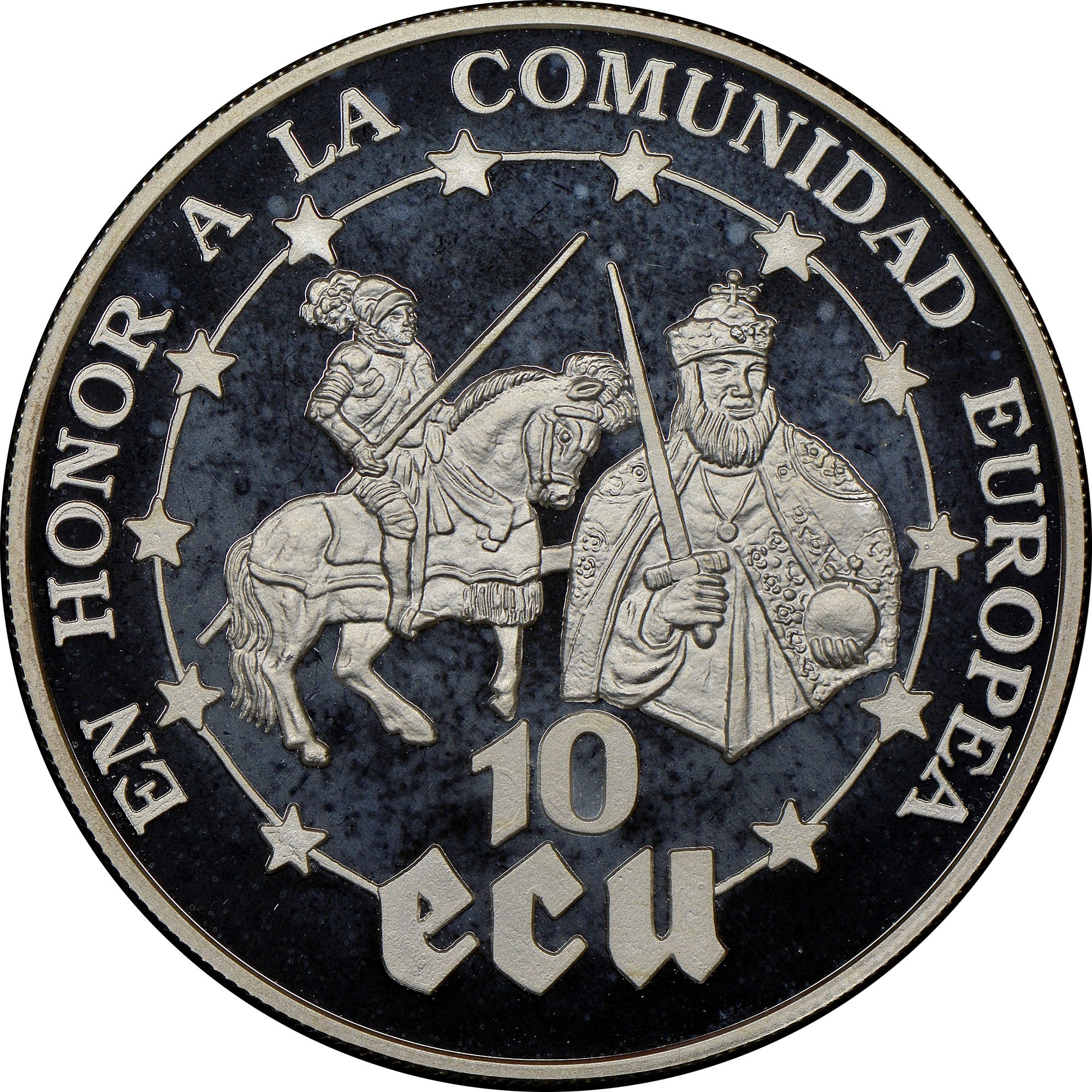 1000 pesetas plata 1997 REPUBLICA ARABE SAHARAHUI DEMOCRATICA 10 ecu