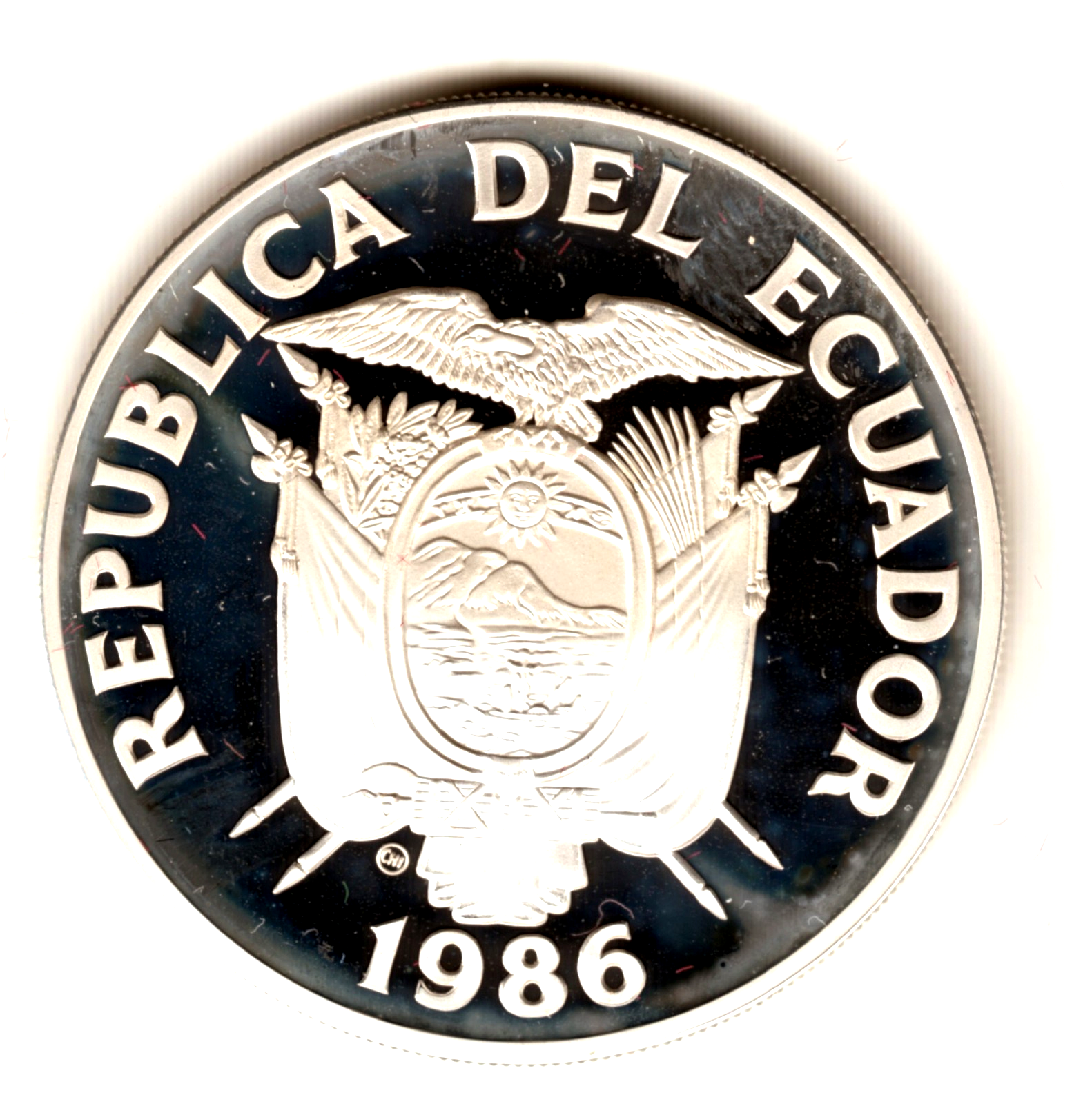 1000 sucres plata ECUADOR - 1986 CAMPEONATO DEL MUNDO DE FUTBOL