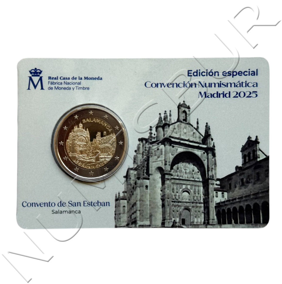 2 euros ESPAÑA 2025 - Ciudad Vieja de Salamanca (500 UNIDADES)