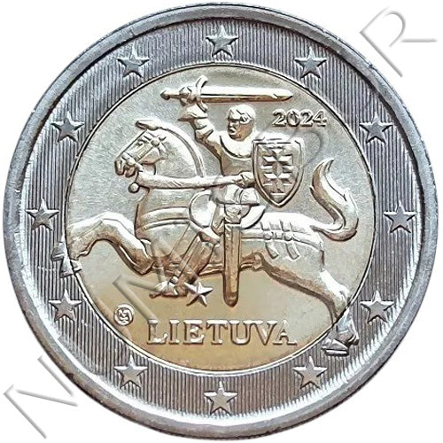 2 euros LITUANIA 2024 - Circulante (S/C)