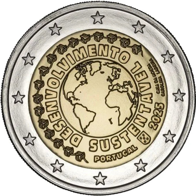 2 euros PORTUGAL 2025 - Desarrollo Sostenible