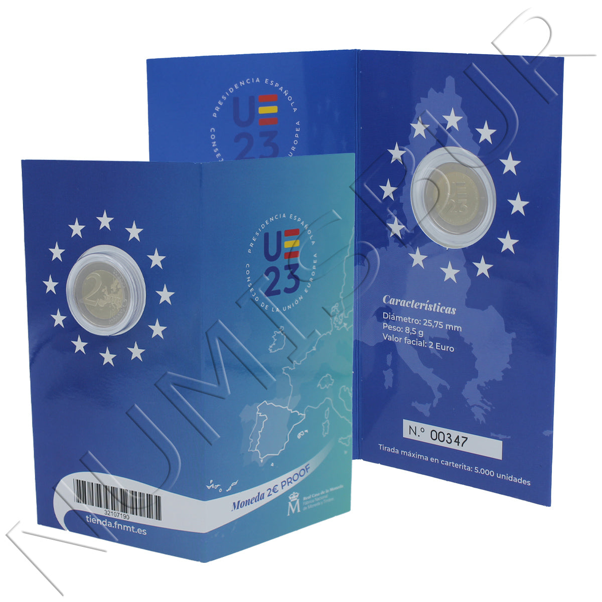 2 euros ESPAÑA 2023 - Presidencia española Unión Europea (PROOF)