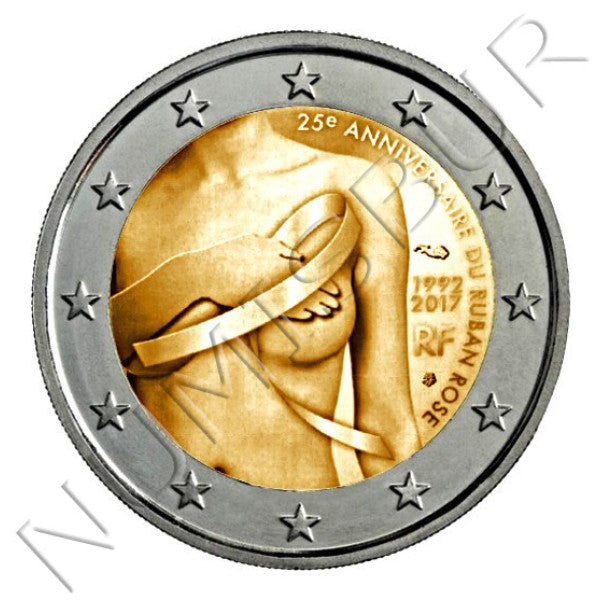 2 euros FRANCIA 2017 - Lazo Rosa