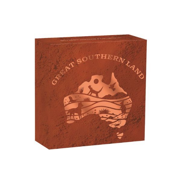 1 dólar AUSTRALIA 2025 - Tierra del Sur Snakeskin Jasper 1oz