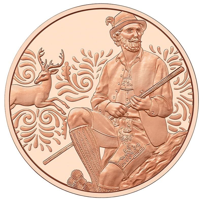 10 euros AUSTRIA 2025 - Aufbrezeln 
