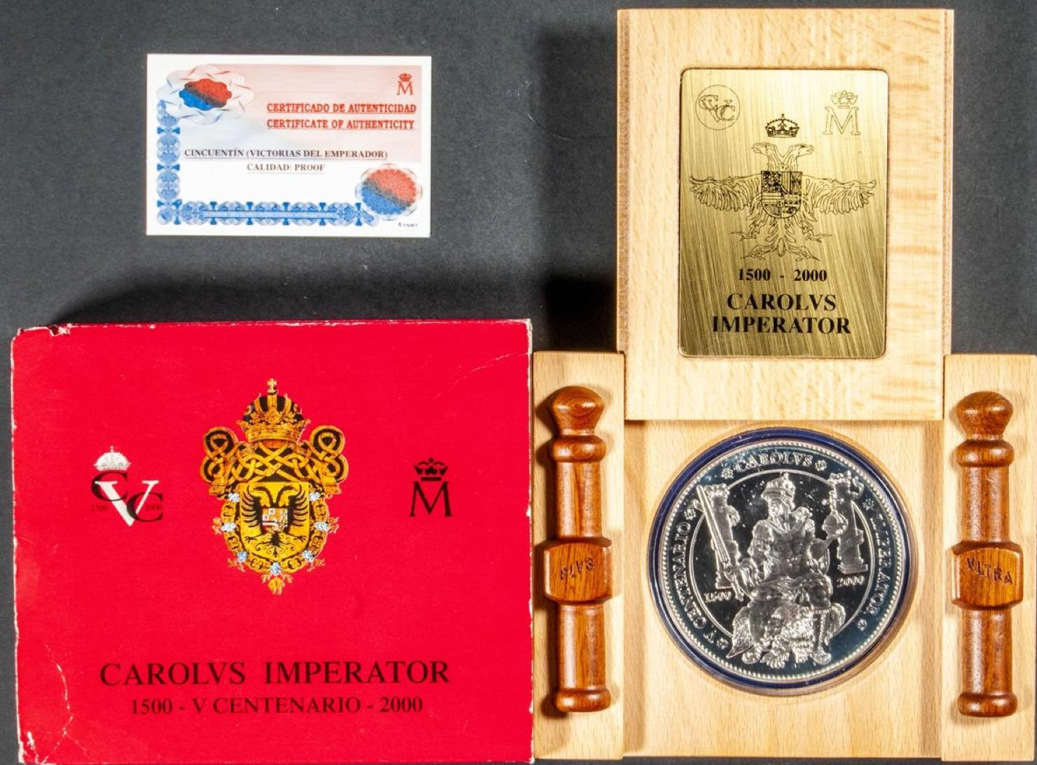 10000 pesetas cincuentin plata 2000 V CENTENARIO CARLOS V