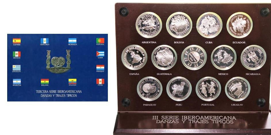 III SERIE IBEROAMERICANA 1997 DANZAS Y TRAJES TÍPICOS