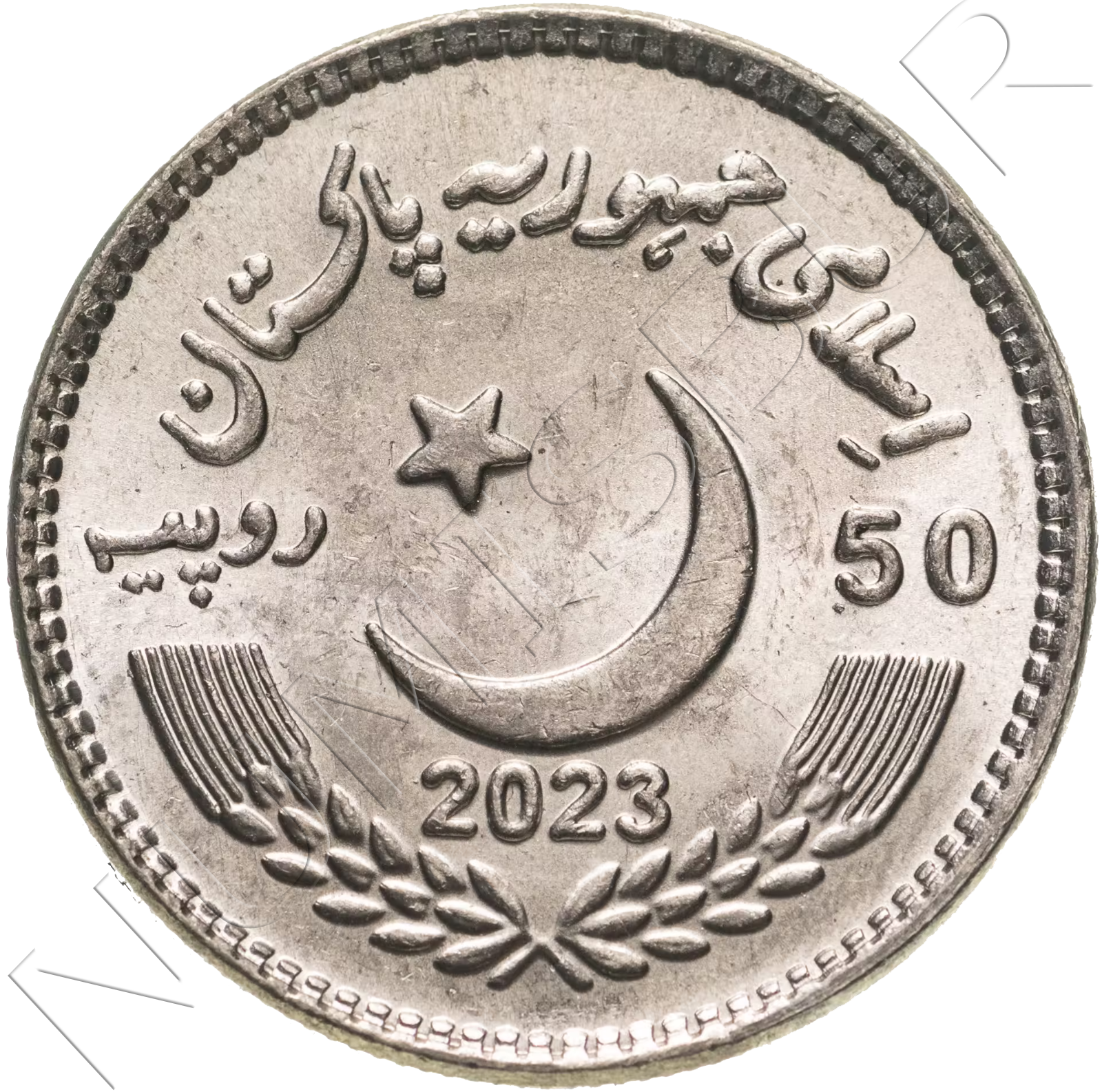 50 rupias PAKISTAN 2023 - Bodas de Oro de la Constitución de 1973