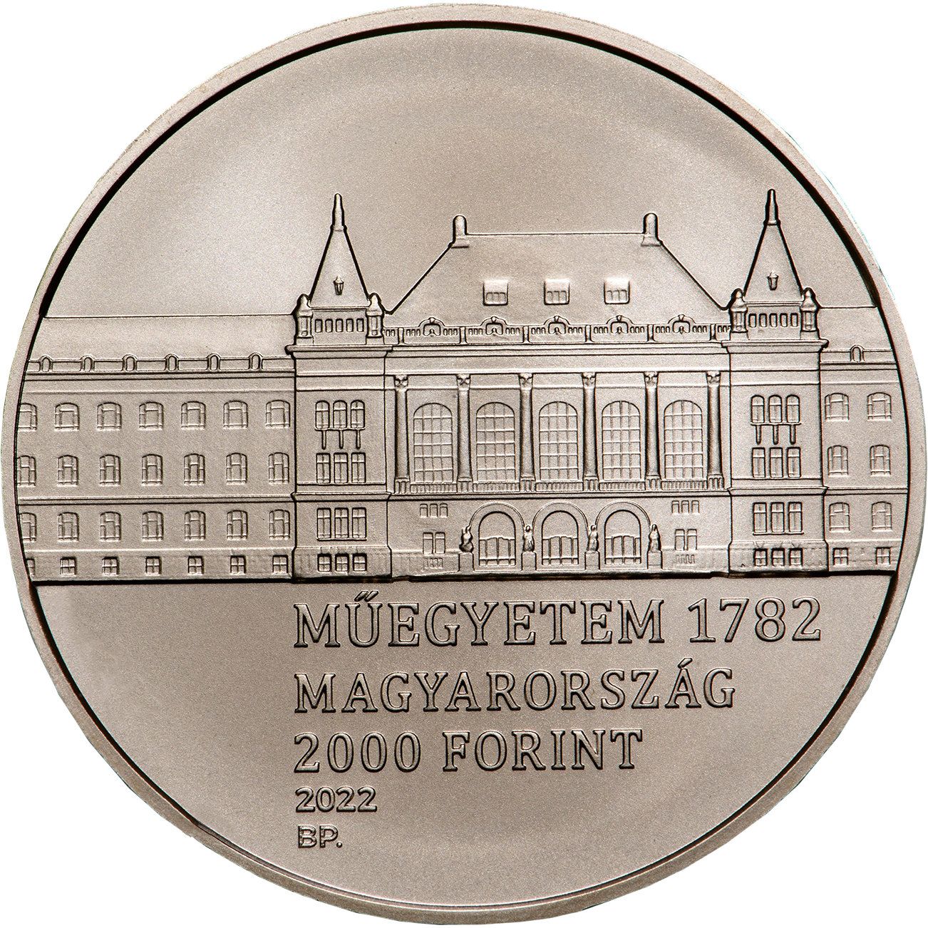 2000 forint HUNGRIA 2022 - 240 aniversario de la fundación de la Universidad Tecnológica y Económica de Budapest