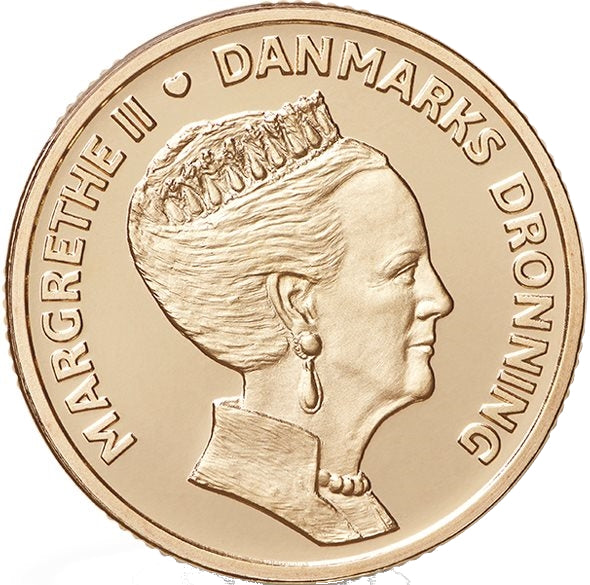 Dinamarca  20 Kroner 2020 80 cumpleaños de la Reina Margarita II