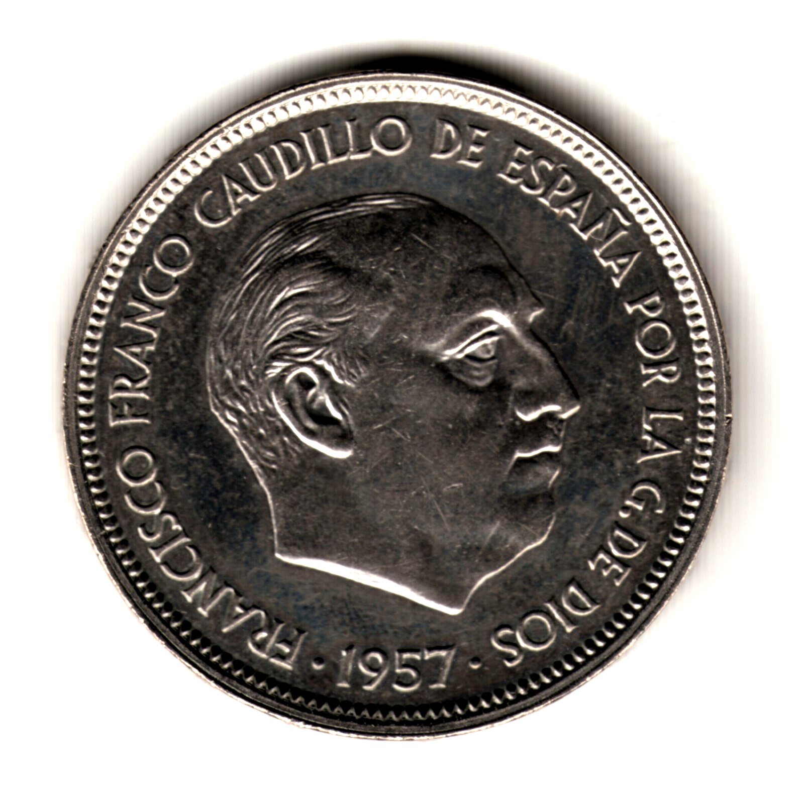 50 pesetas ESPAÑA 1957 - Franco *69* PROOF  (1969)