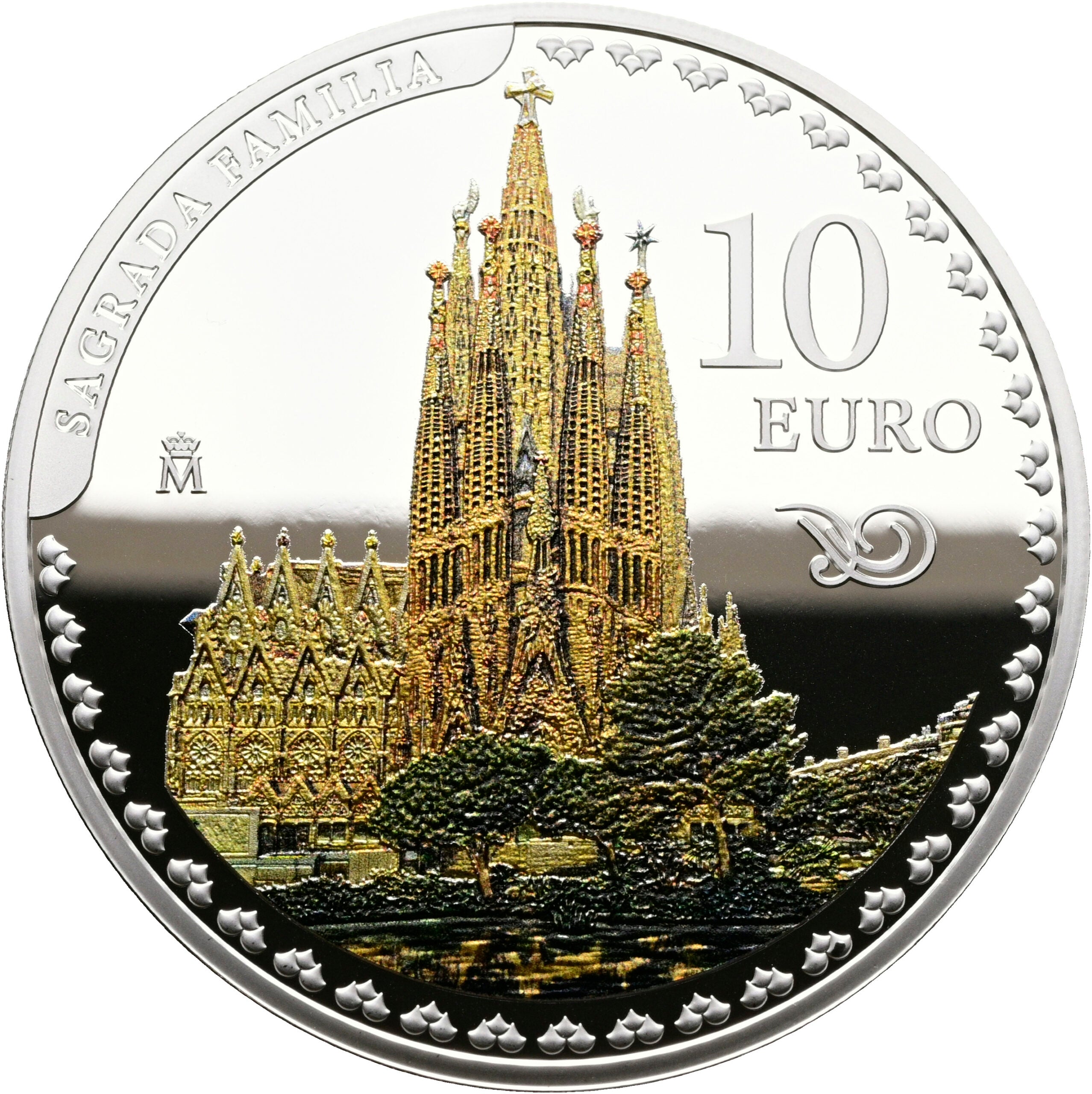 serie plata 3 x 10 euro ESPAÑA 2026 proof CENTENARIO GAUDI