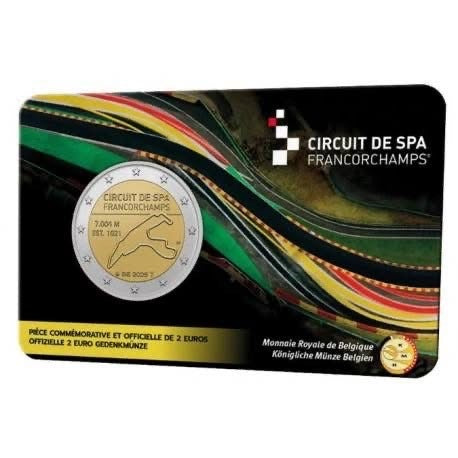 2 euros BELGICA 2025 - Circuito de SPA FRANCORCHAMPS