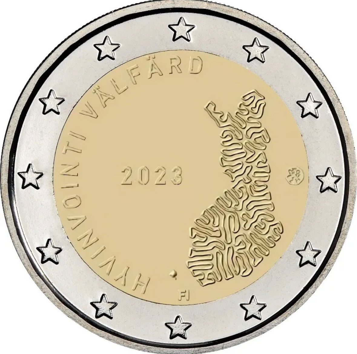 2 euros FINLANDIA 2023 - Servicios sociales y sanitarios