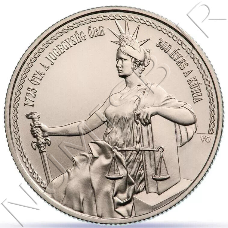 3000 forint HUNGRIA 2023 - 300 aniversario de la Curia de Hungría
