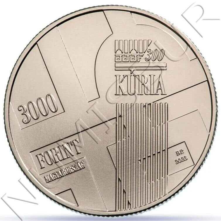 3000 forint HUNGRIA 2023 - 300 aniversario de la Curia de Hungría