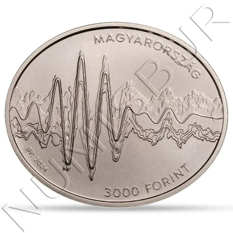 3000 forint HUNGRIA 2024 - Premio Nobel Krausz Ferenc