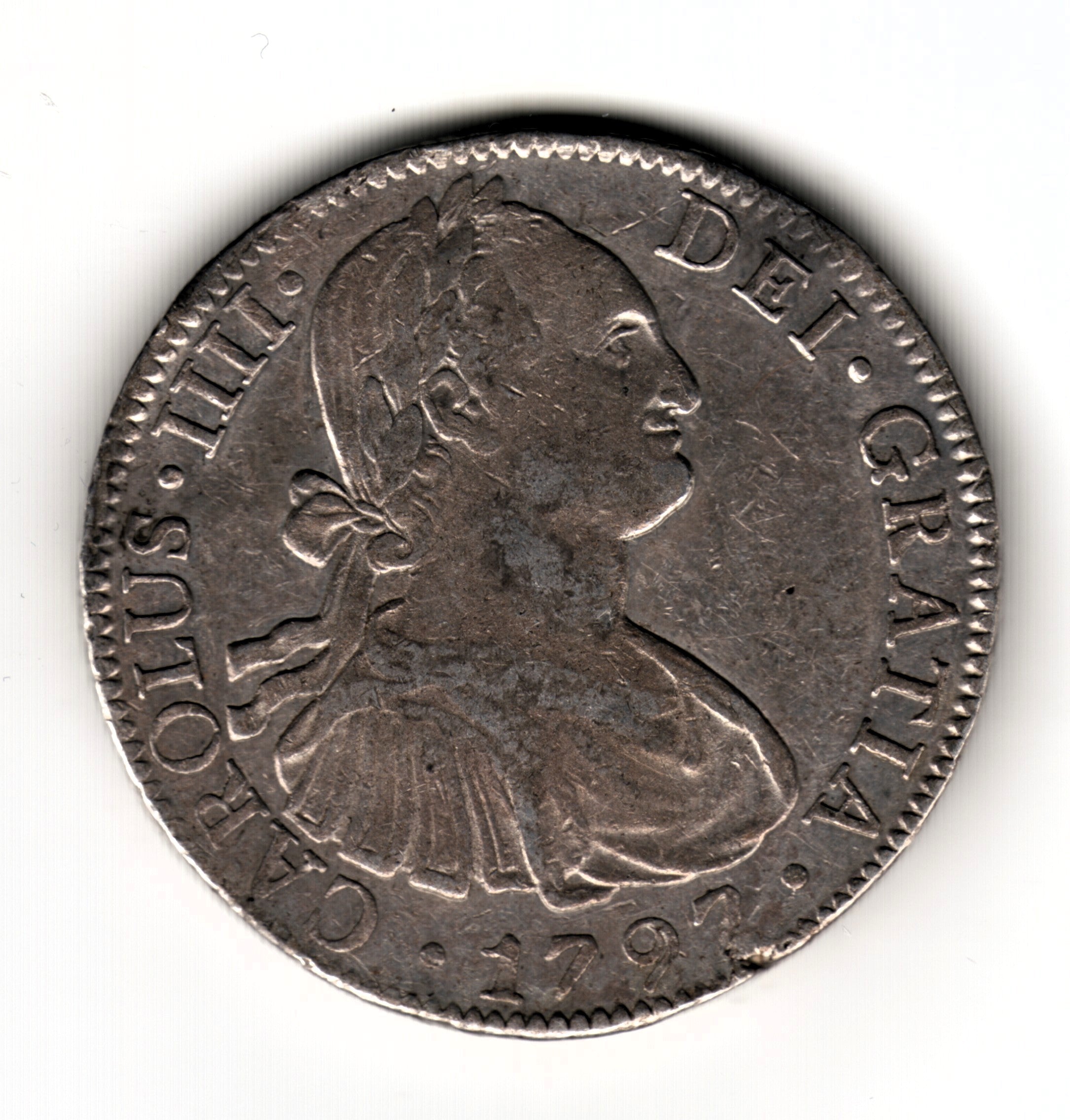 8 reales SPAIN 1796 - IJ LIMA (Peru) Carlos IV