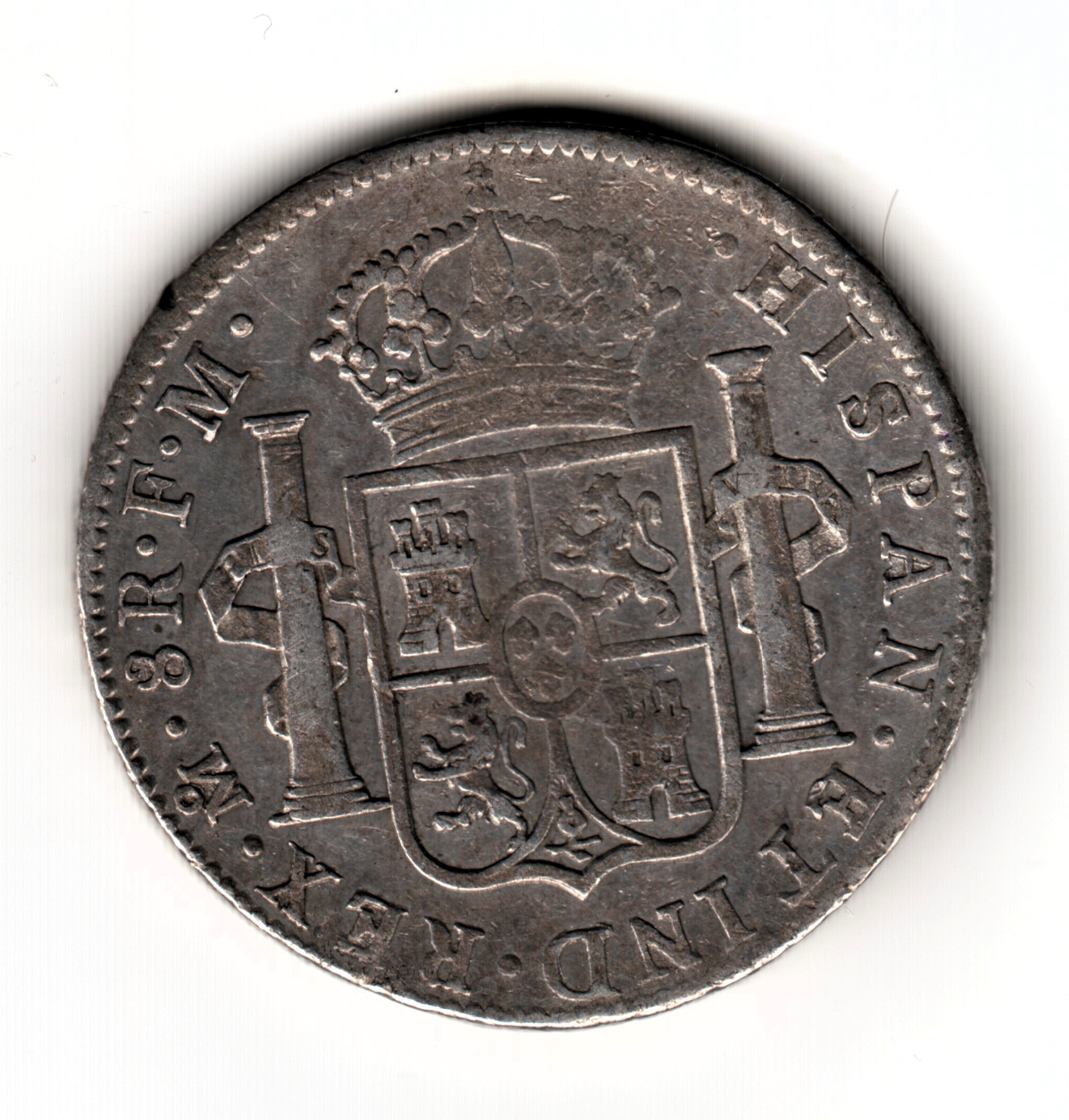 8 reales SPAIN 1796 - IJ LIMA (Peru) Carlos IV