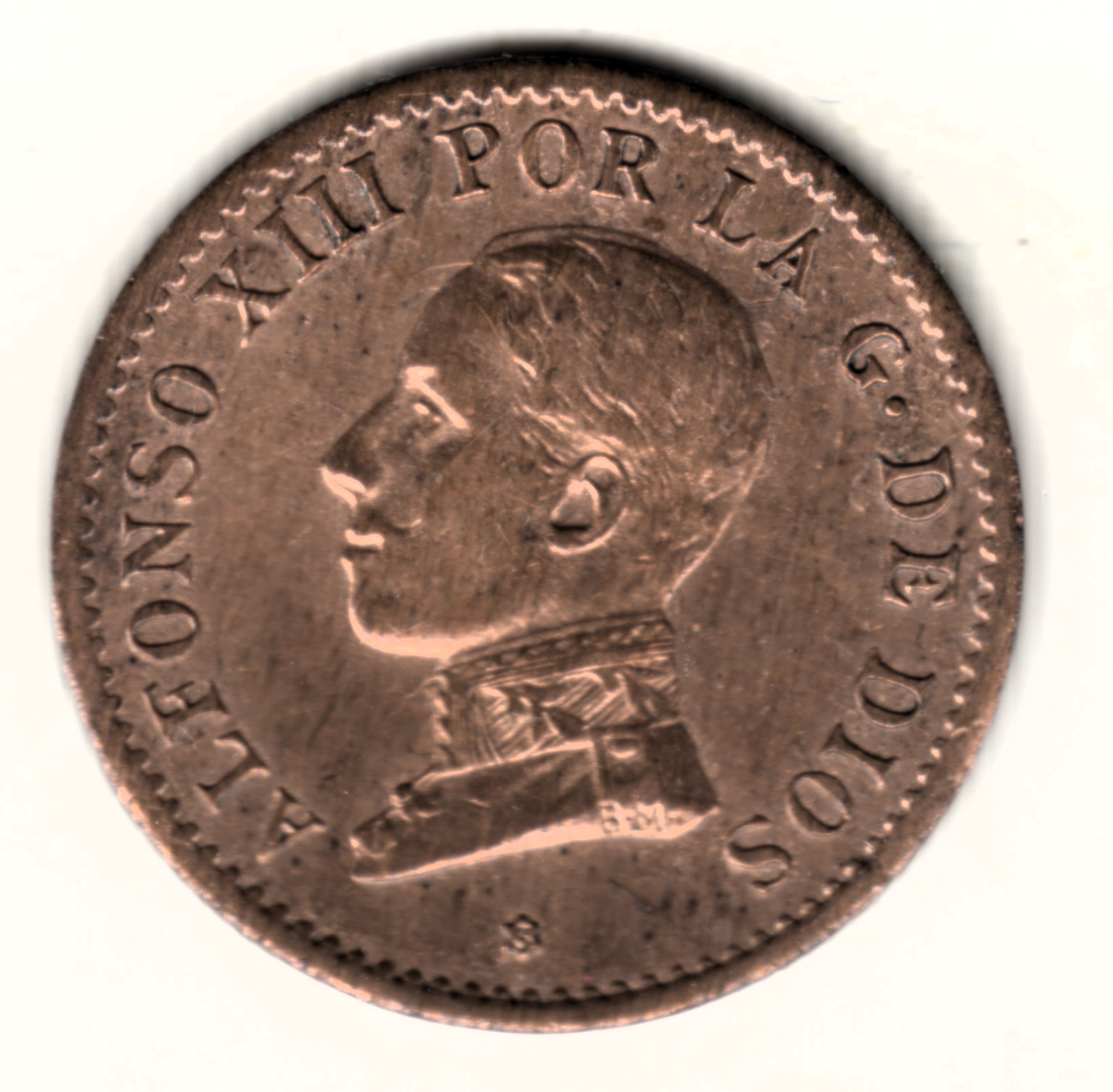 1 cent SPAIN 1913 - Alfonso XIII PC. V *3* #111 