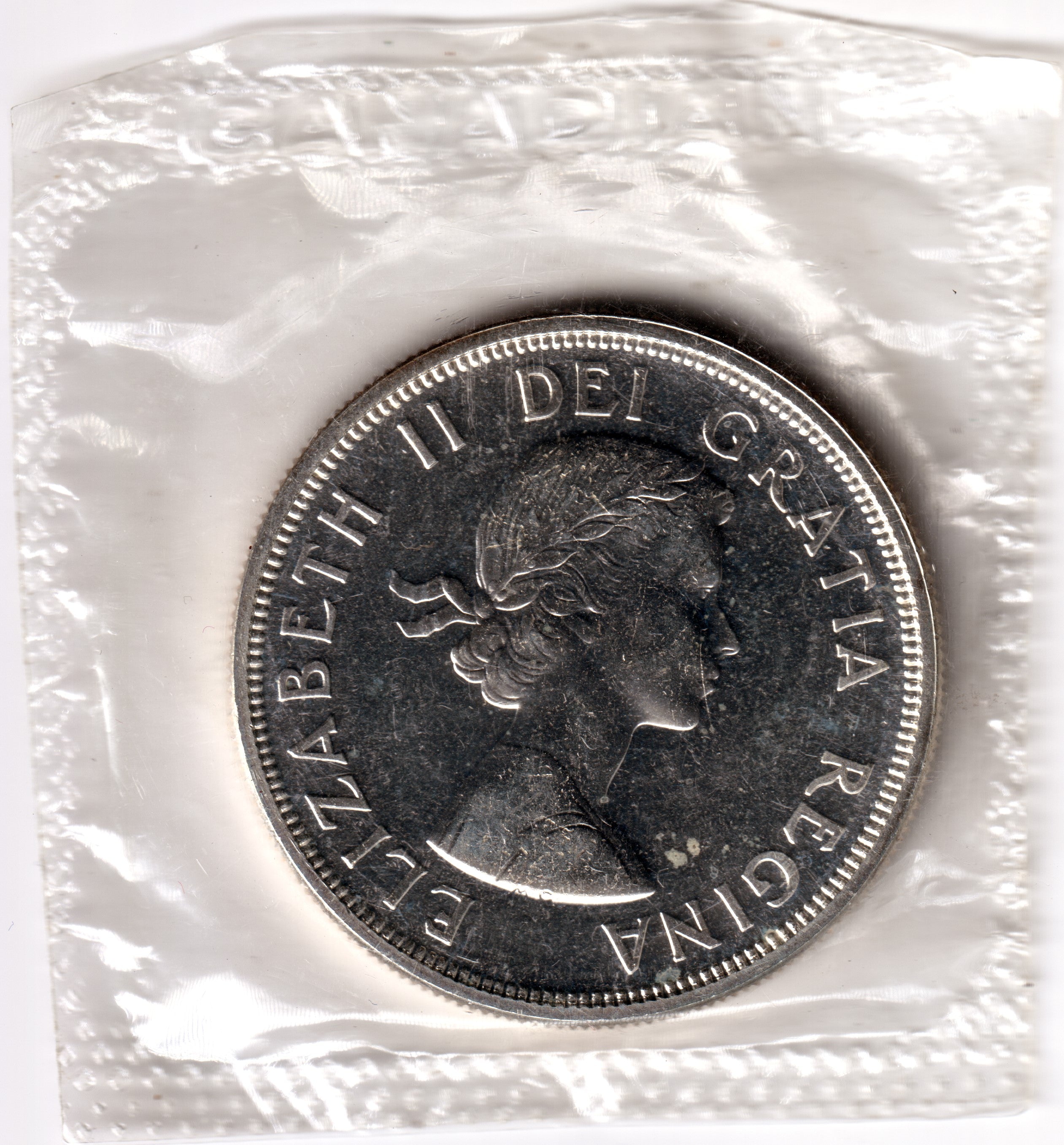 1 dolar plata CANADA 1964 Charlottetown y Quebec