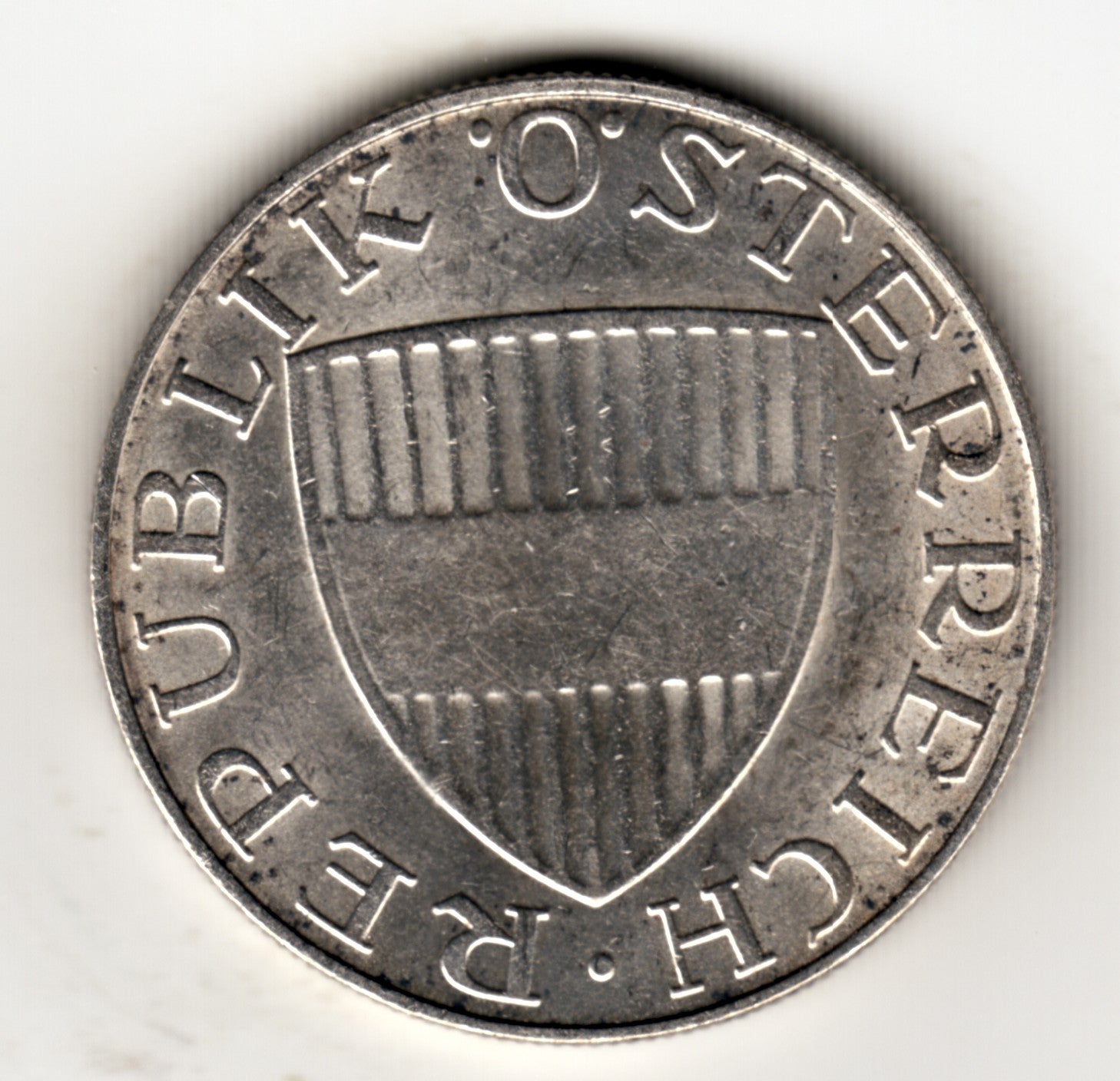 AUSTRIA 10 schilling plata 1959