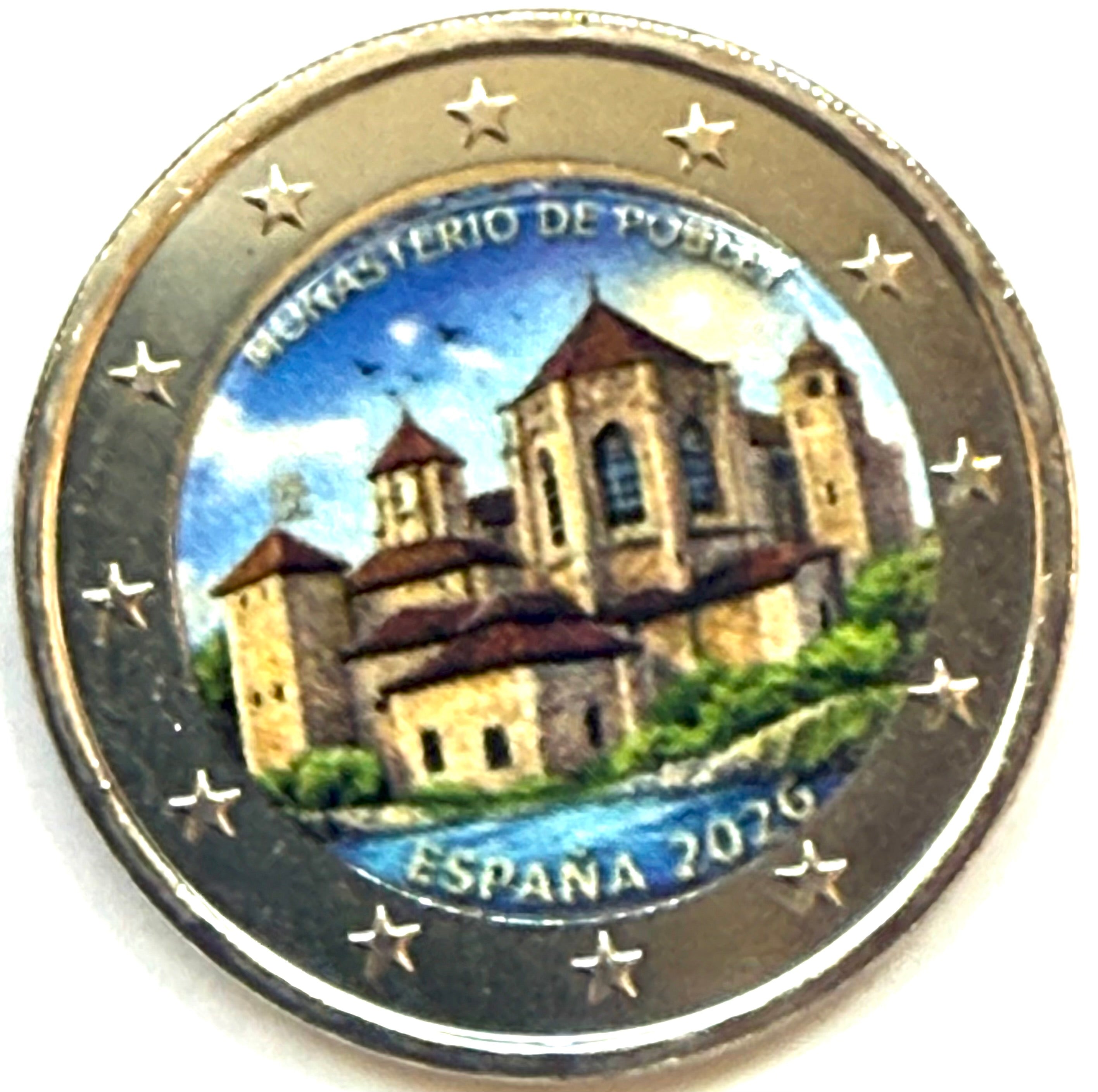 2 euros ESPAÑA 2026 -  Monasterio de Poblet COLOR 2