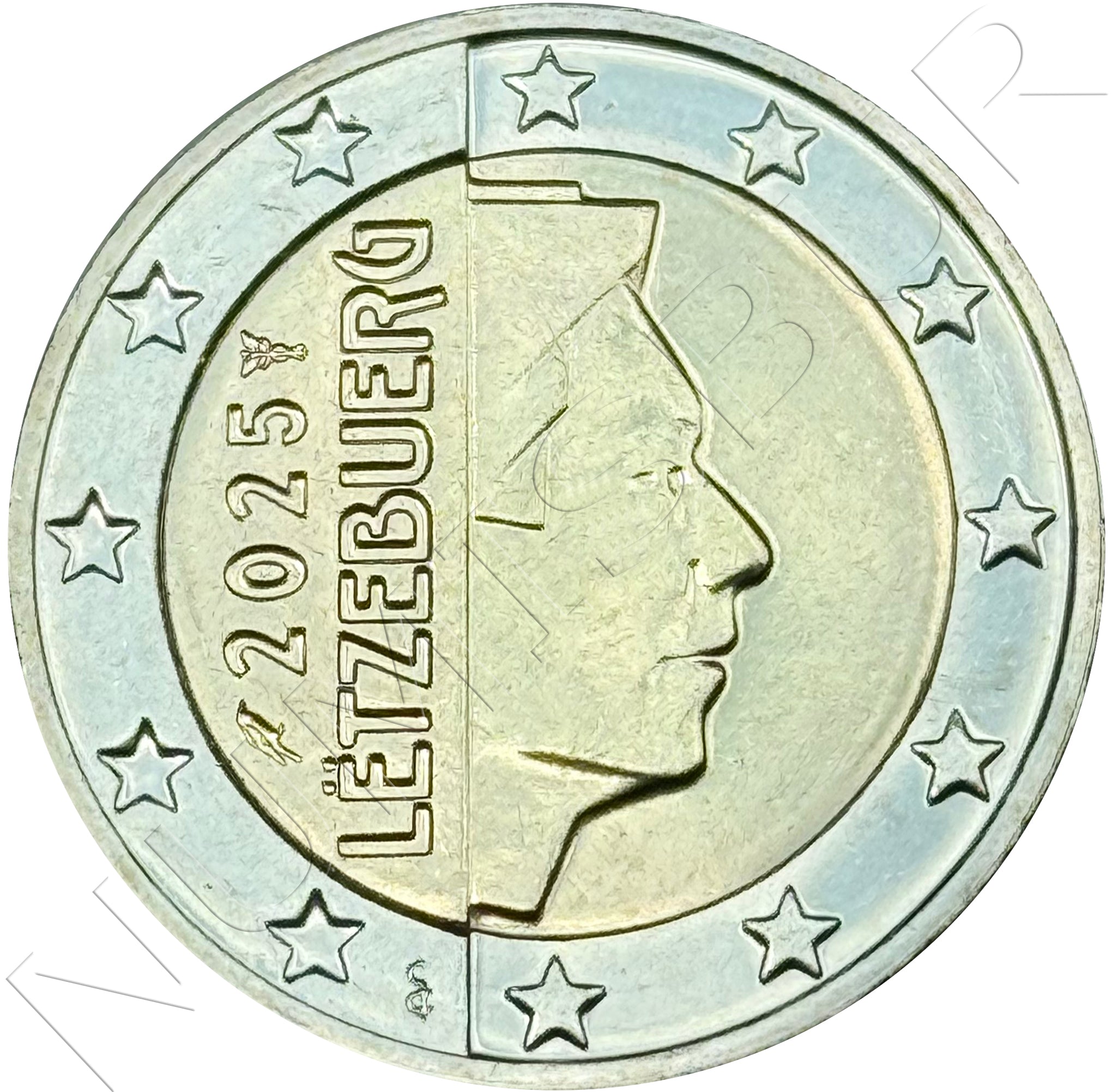 2 euros LUXEMBURGO 2025 - Circulante