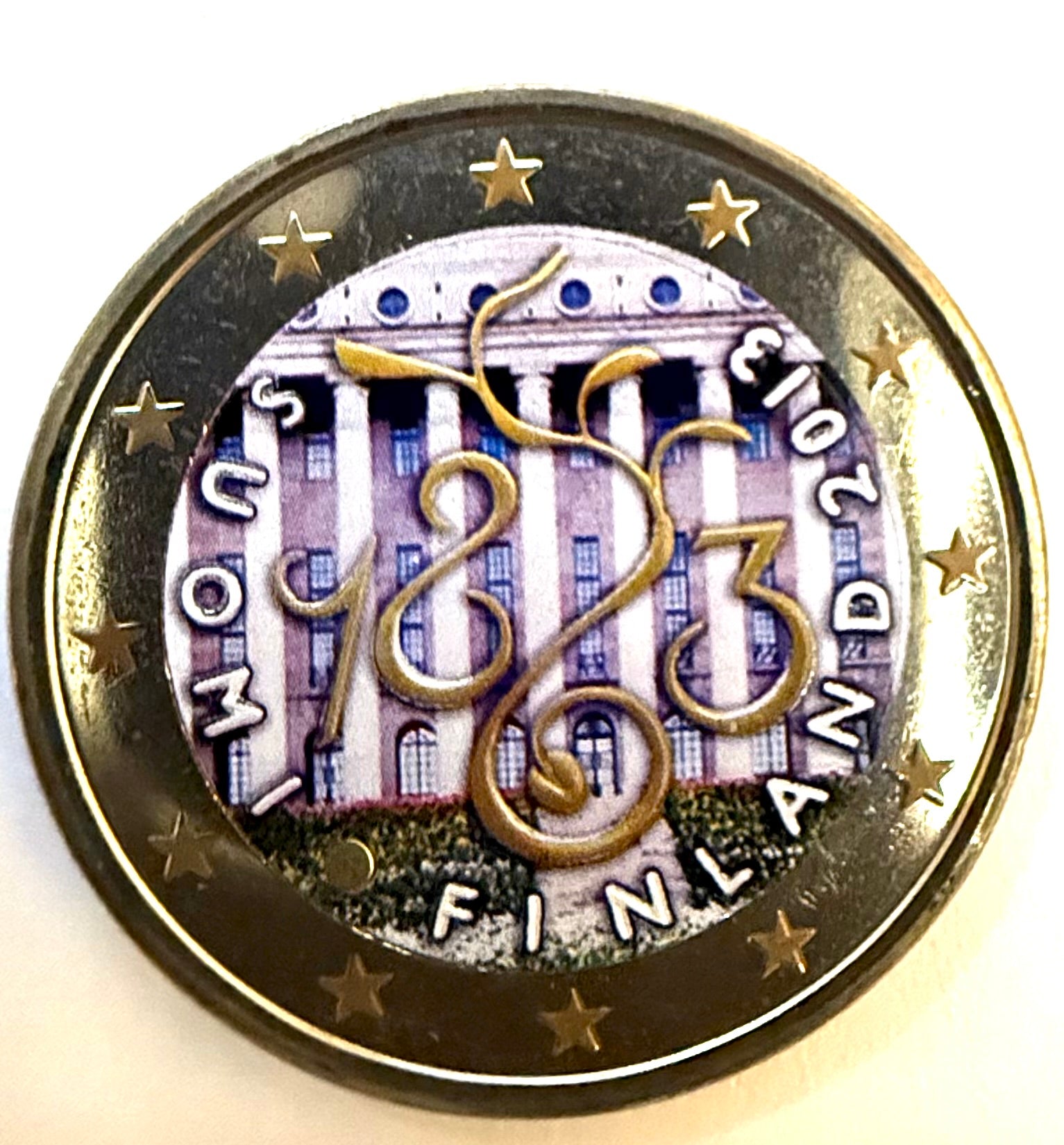 2 euros FINLANDIA 2013 - Parlamento COLOR