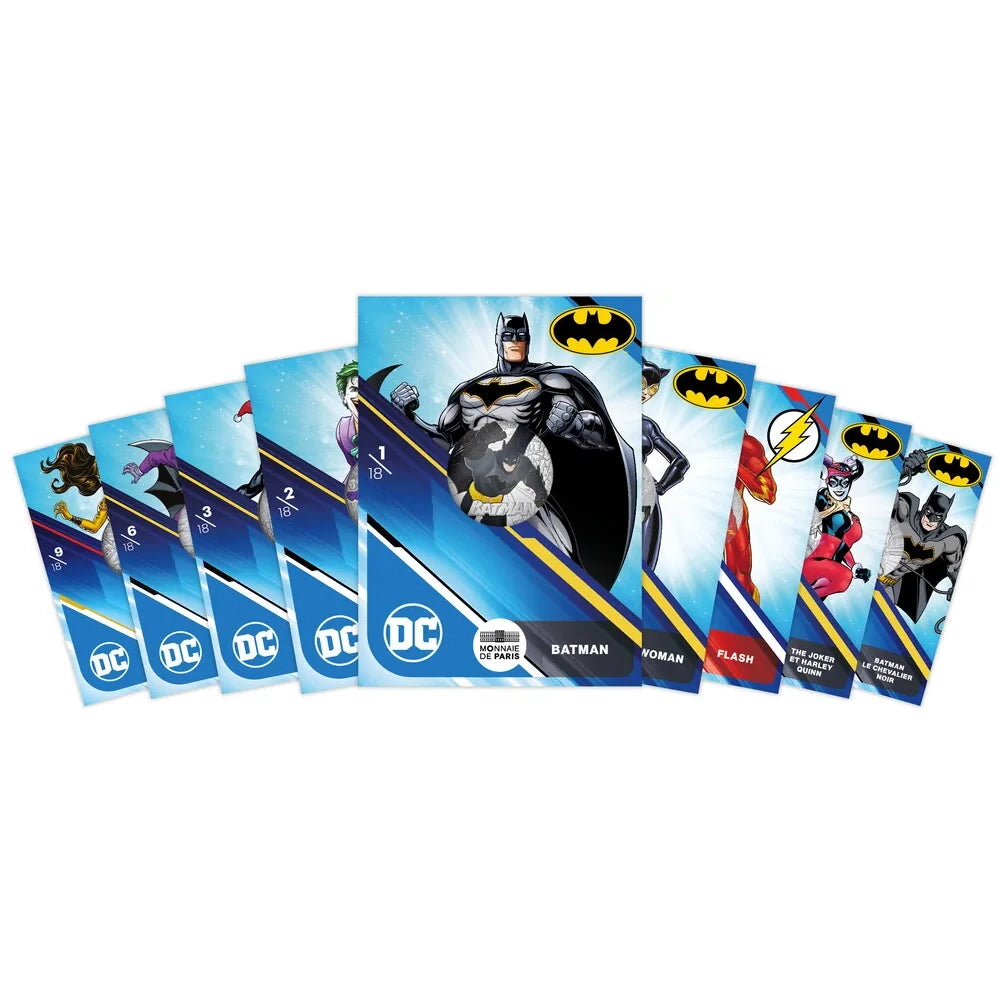 10€ FRANCIA 2025 - DC COMICS (9 COMPLETA)