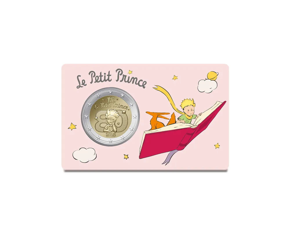 2 euros FRANCIA 2026 El Principito - El Libro