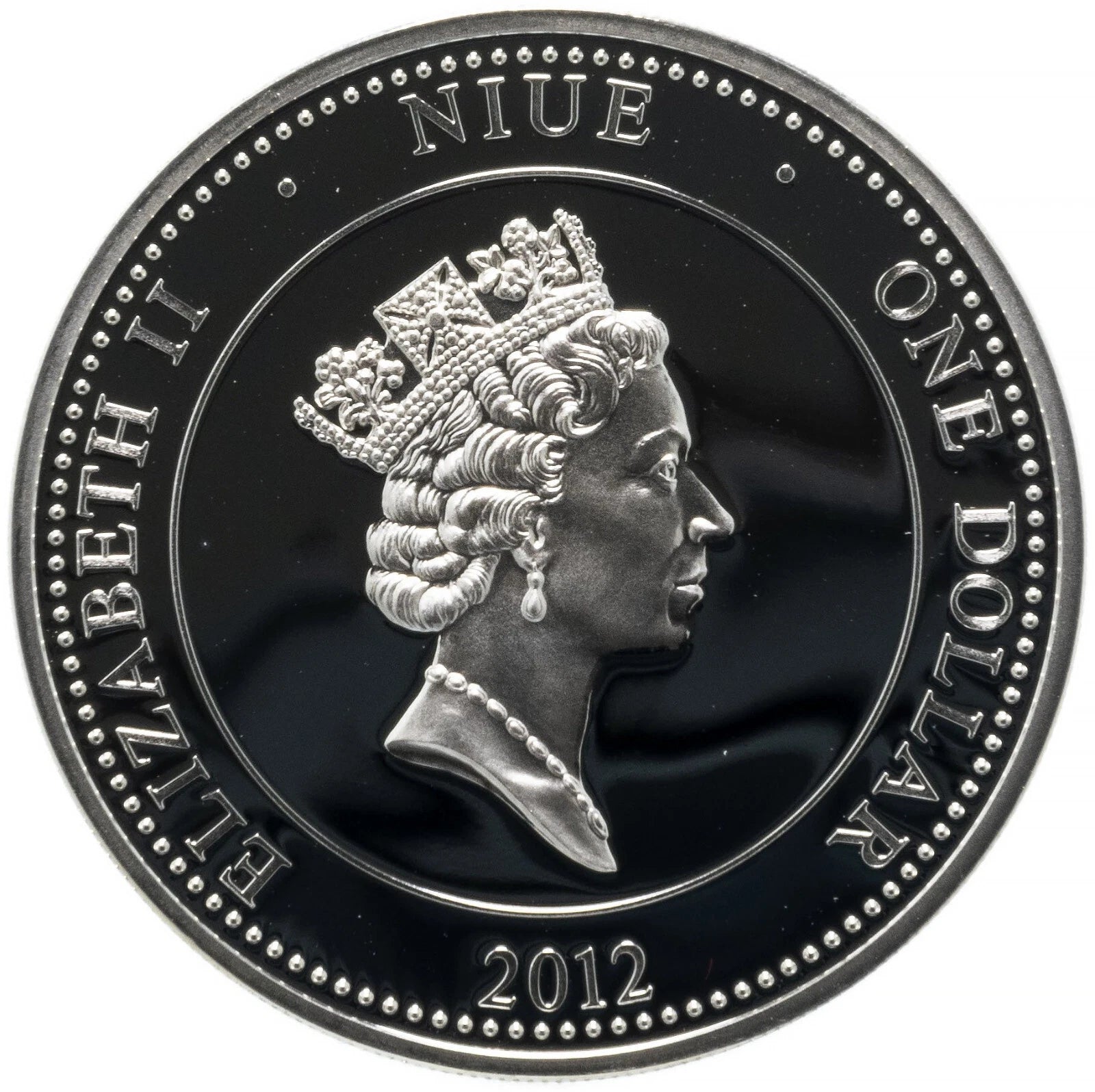 1 dólar NIUE ISLAND 2012 - Guerra 1812 KUTUZOV Comandante del Ejercito Ruso