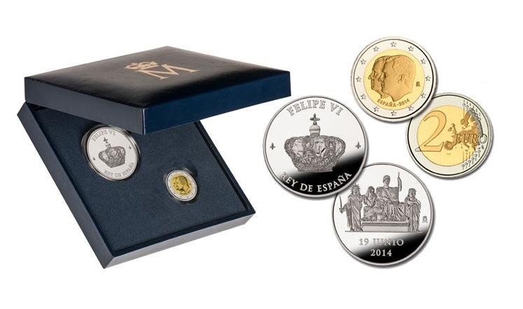 ESPAÑA colección conmemorativa DON FELIPE VI calidad proof