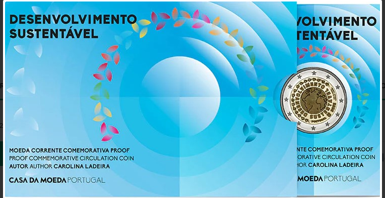 2 euros PORTUGAL 2025 -  DESARROLLO SOSTENIBLE - (PROOF)
