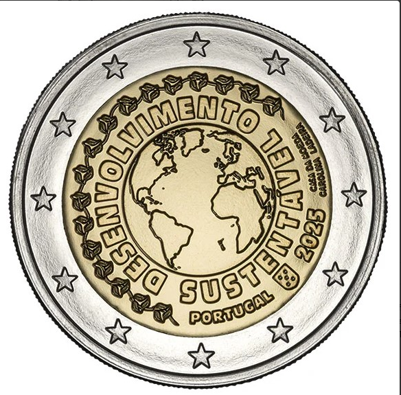 2 euros PORTUGAL 2025 -  DESARROLLO SOSTENIBLE - (PROOF)