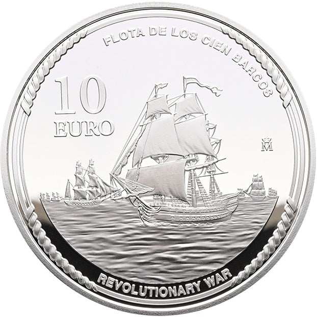 10 euros plata ESPAÑA 2026 - ALMIRANTE JOSE SOLANO (250 ANIV. EEUU)
