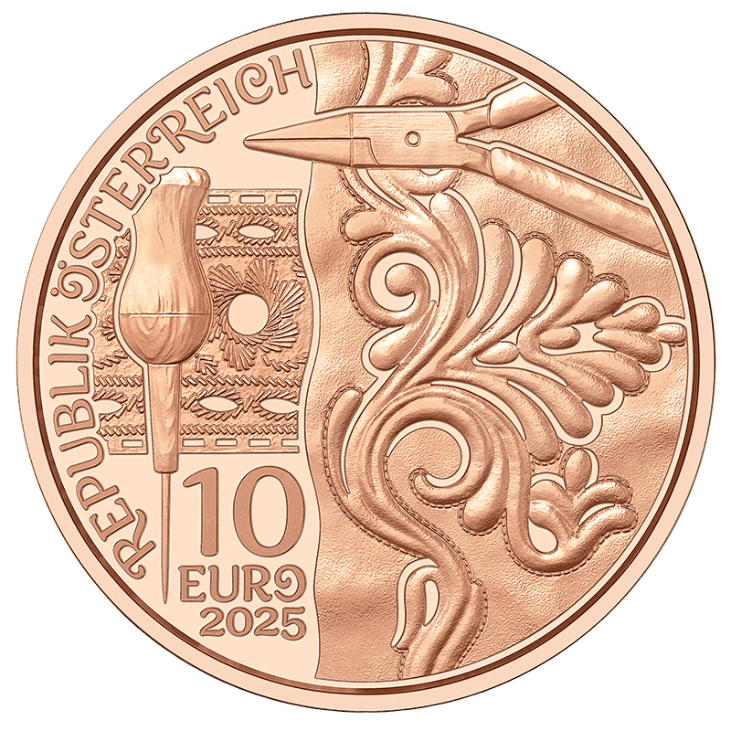 10 euros AUSTRIA 2025 - Aufbrezeln 