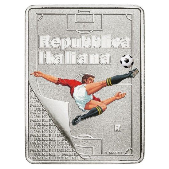 5 euros ITALIA 2022 - PANINI ROJO