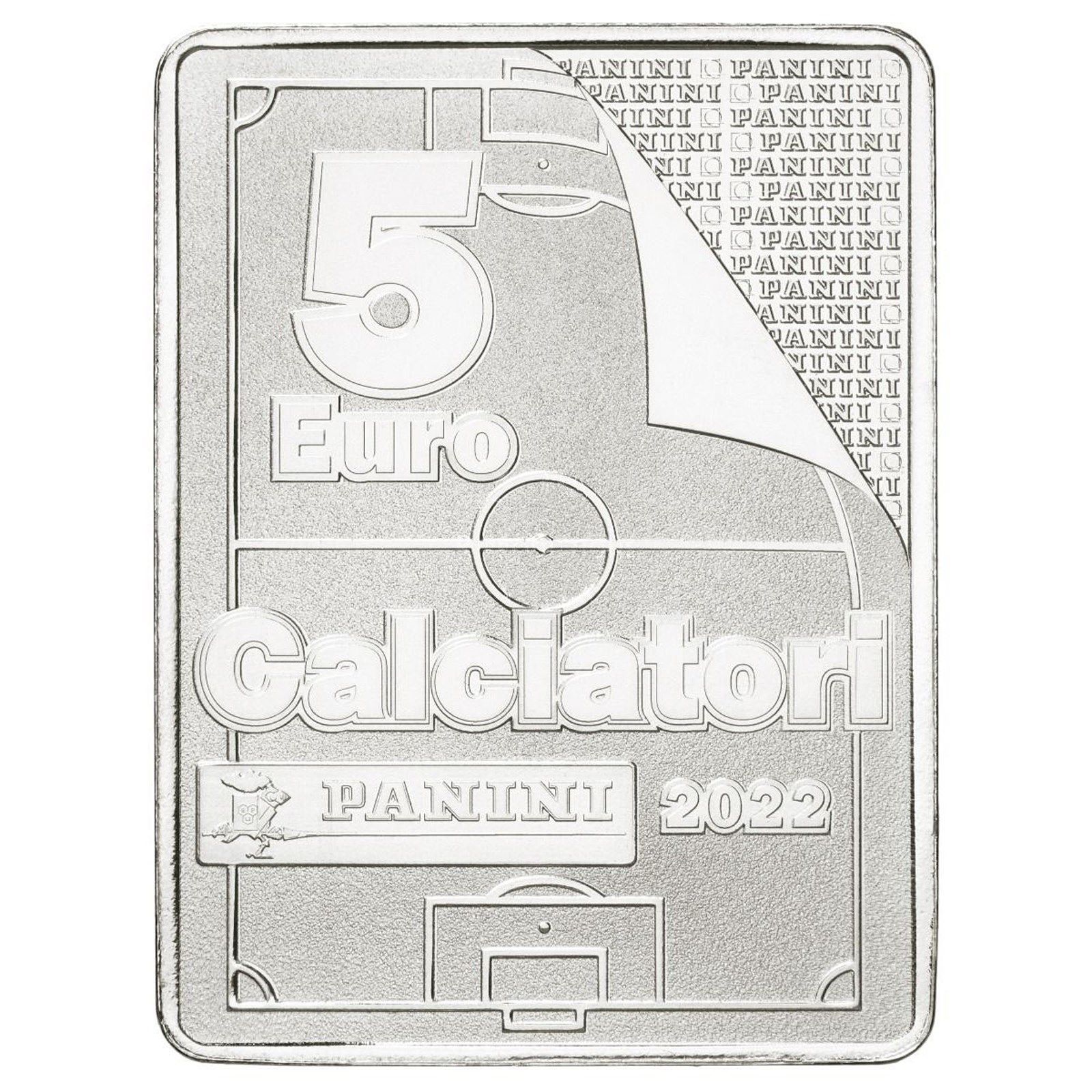 5 euros ITALIA 2022 - PANINI VERDE