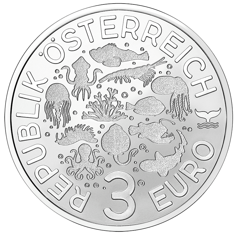 3 euros AUSTRIA 2025 - El Calamar Luciérnaga