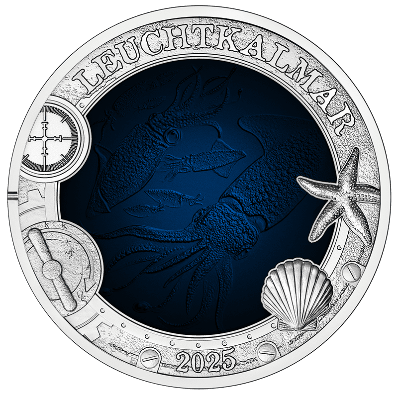 3 euros AUSTRIA 2025 - El Calamar Luciérnaga
