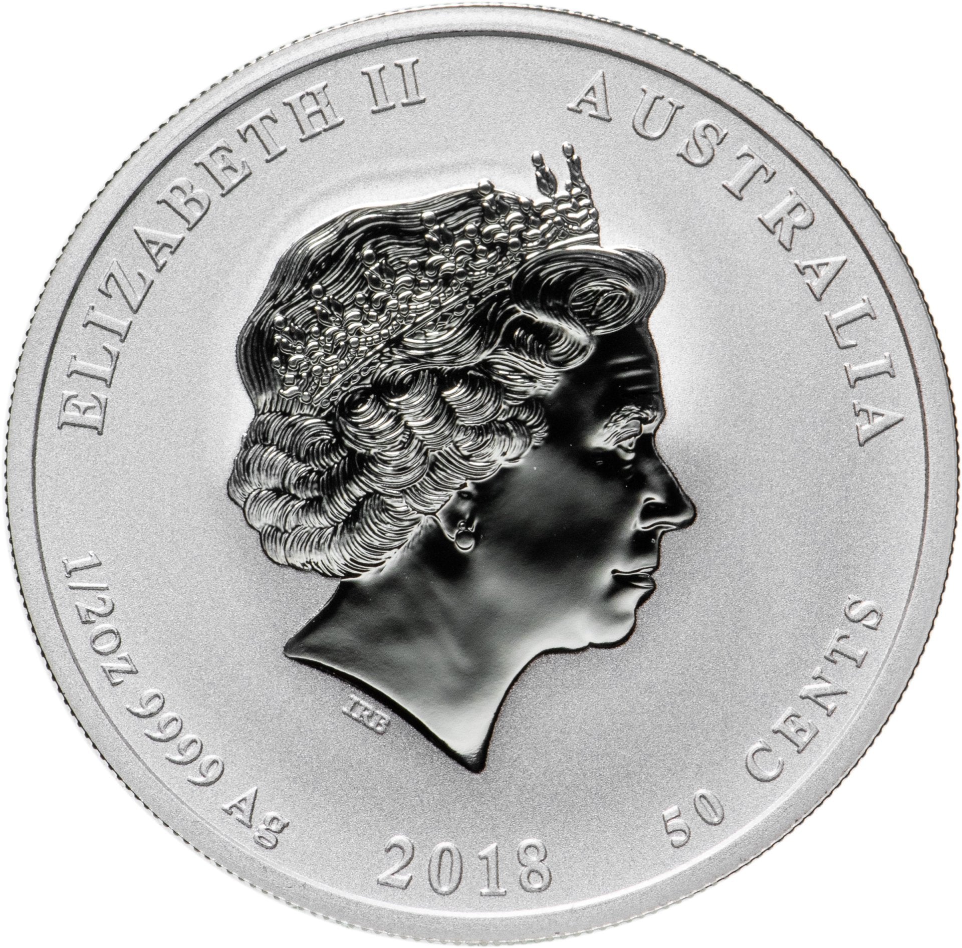 50 centavos  AUSTRALIA  2018  El año del perro Zodiaco Chino