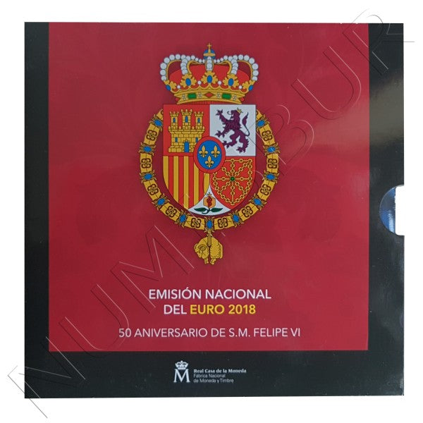 Euroset SPAIN 2018 - 50th anniversary of HM Felipe VI